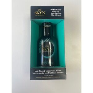 SKYN Naturally Endless Water Based Lubricant Long Lasting Silicone Feel 2.7oz